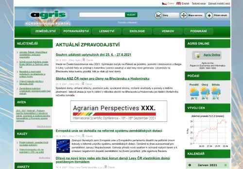 Agrární WWW portál